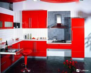 Kitchen Sets Merah Samarinda 001