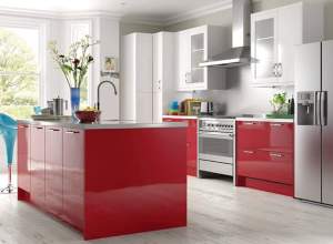 Kitchen Sets Merah Samarinda 002