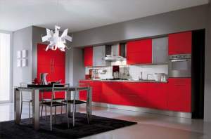 Kitchen Sets Merah Samarinda 003