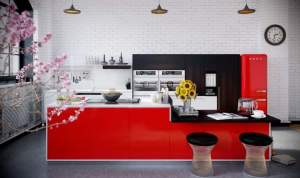 Kitchen Sets Merah Samarinda 004