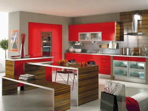 Kitchen Sets Merah Samarinda 005